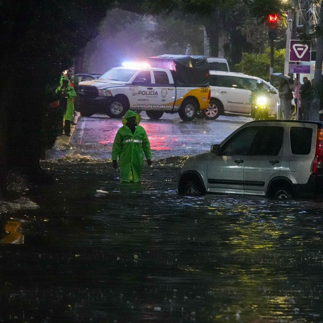 Lluvias en CDMX. Foto: Cuartoscuro